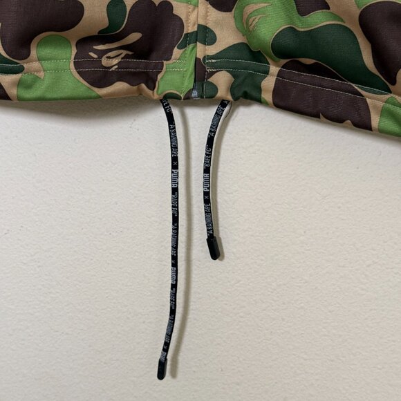 Bape x Puma A Bathing Ape Jacket Green-Camo Track Jacket Small - Picture 5 of 12